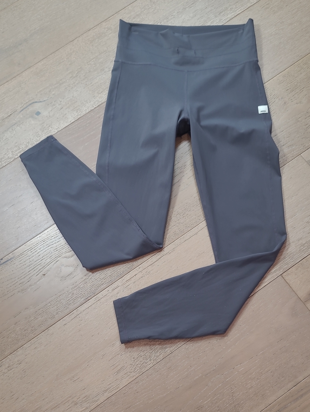 Ododos Yoga Leggings Women's sz S Grey High Waist 28" Activewear Leggings